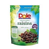 Algopix Similar Product 6 - Dole, Raisins, California Seedless, 12oz