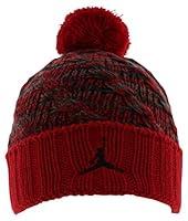 Algopix Similar Product 3 - Nike Jordan Boys Cable Beanie GymRed