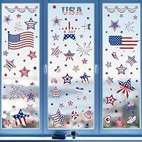 Algopix Similar Product 4 - 4th of July Window Clings