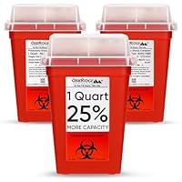 Algopix Similar Product 9 - Oakridge Products Sharps Container for