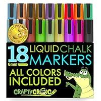 Algopix Similar Product 10 - Crafty Croc Liquid Chalk Markers Jumbo
