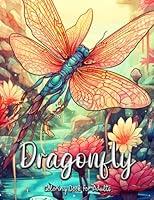 Algopix Similar Product 7 - Dragonfly Coloring Book for Adults