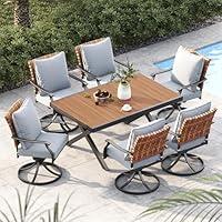 Algopix Similar Product 7 - Grand patio 7Piece Outdoor Dining Set