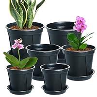 Algopix Similar Product 5 - IWNTWY Plant Pots 7647 Inch Set of