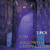 Algopix Similar Product 4 - BEQOOL 2PCS Halloween Creepy Cloth