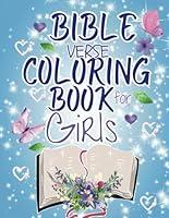 Algopix Similar Product 6 - Bible Verse Coloring Book for Girls