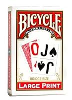 Algopix Similar Product 8 - Bicycle Large Print Playing Cards
