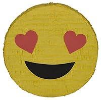 Algopix Similar Product 2 - Fiesta Pinata Heart Eyes Emoji Pinata