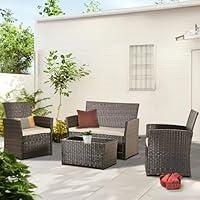 Algopix Similar Product 2 - PORWEY Patio Outdoor Furniture