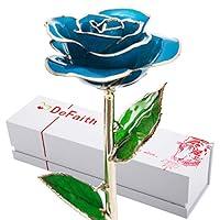 Algopix Similar Product 17 - DEFAITH 24K Gold Dipped Real Rose