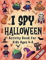 Algopix Similar Product 11 - Halloween Activity Book For Kids Ages