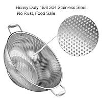 2Pcs 4.53in Kitchen Sink Strainer Stainless Steel Mesh Drain