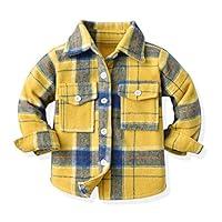 Algopix Similar Product 14 - SUERGHWAX Boys Fall Shirts Baby Girls