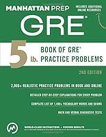 Algopix Similar Product 16 - 5 lb Book of GRE Practice Problems