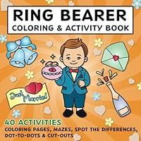 Algopix Similar Product 20 - Ring Bearer Coloring and Activity Book