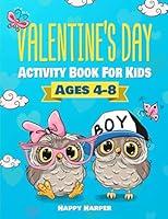 Algopix Similar Product 19 - Valentines Day Activity Book For Kids