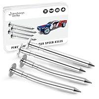 Algopix Similar Product 15 - Pinewood Derby Axles 25 Degree Bent