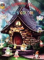 Algopix Similar Product 6 - Cozy Gnome Houses coloring book Cozy