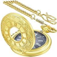Algopix Similar Product 20 - LYMFHCH Vintage Pocket Watch Roman