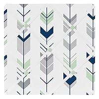 Algopix Similar Product 4 - Sweet Jojo Designs Grey Navy and Mint