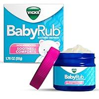 Algopix Similar Product 19 - Vicks BabyRub Chest Rub Ointment with