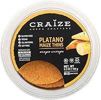 Algopix Similar Product 11 - CRAIZE Maize Thins, Platano, 5.2 Oz