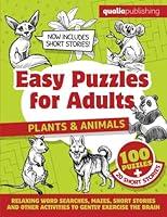 Algopix Similar Product 1 - Easy Puzzles for Adults Activity Book