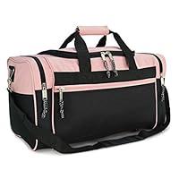 Algopix Similar Product 2 - DALIX 21 Blank Sports Duffle Bag Gym