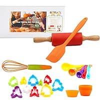 Algopix Similar Product 1 - TOSSOW Kids Baking Tools Set Cupcake
