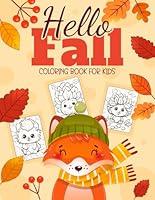 Algopix Similar Product 4 - Hello Fall Coloring Book For Kids A