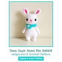 Algopix Similar Product 9 - Remi the Rabbit  Amigurumi Crochet