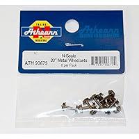 Algopix Similar Product 19 - Athearn N 33 Metal Wheel Set 8