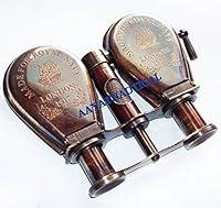 Algopix Similar Product 1 - BRASS ANTIQUE BINOCULAR MARITIME