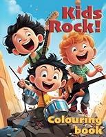 Algopix Similar Product 18 - Kids Rock Joyful music coloring book