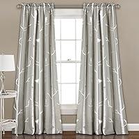 Algopix Similar Product 20 - Lush Dcor Bird on The Tree Curtains
