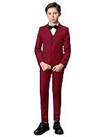 Algopix Similar Product 2 - Boys Ring Bearer Suits with Blazer