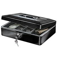 Algopix Similar Product 15 - SentrySafe Black Money Saving Box with