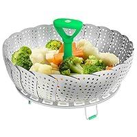 Algopix Similar Product 9 - Vremi Collapsible Vegetable Steamer