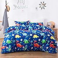Algopix Similar Product 5 - Macohome Dinosaur Duvet Covet Set Kids