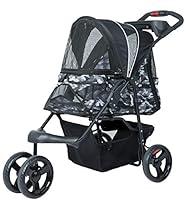 Algopix Similar Product 6 - PETIQUE Pet Stroller Black Camo One