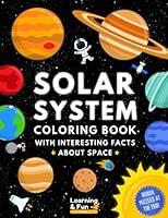 Algopix Similar Product 16 - Solar System Coloring Book Educational