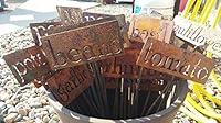 Algopix Similar Product 4 - Classic Metal Garden Markers 19 Inches