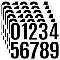 Algopix Similar Product 3 - 4 inch Large Vinyl Number Stickers6