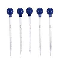 Algopix Similar Product 9 - 5ml Glass Graduated Pipette Dropper