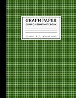Algopix Similar Product 13 - Graph Paper Notebook Beautiful Grid