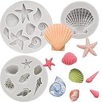 Algopix Similar Product 8 - AFINSEA Sea Theme Fondant Silicone Mold