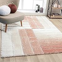 Algopix Similar Product 3 - LUXE WEAVERS Lantanas Shag Geometric