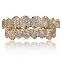 Algopix Similar Product 2 - JINAO 18K Gold Plated Gold Finish 8 Top