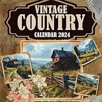 Algopix Similar Product 15 - Vintage Country Calendar 2024 Classic