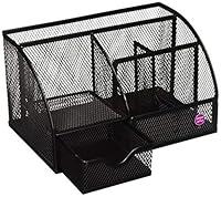Algopix Similar Product 4 - Mesh Desk Organizer 5 Compartments